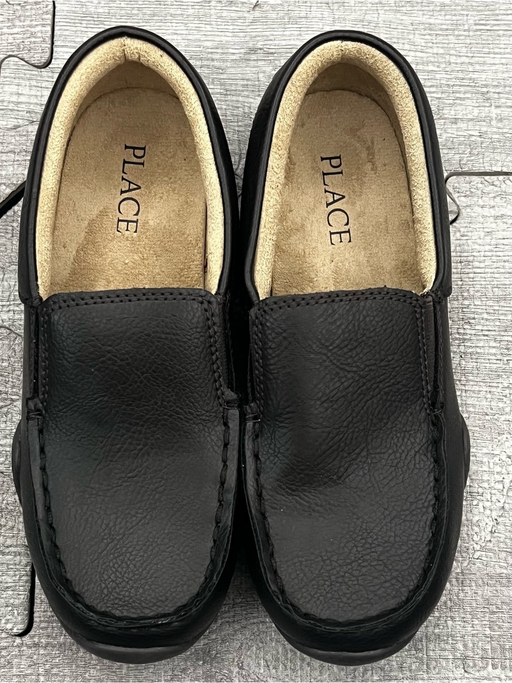 Loafer Slip-On Low Top Unisex Kids Casual Shoe US 2 Dark Brown